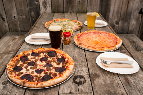 pizzas